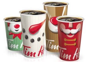 Tim Horton Holiday cups