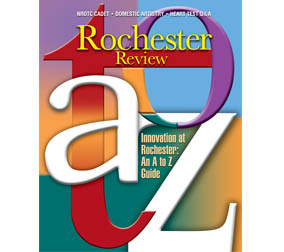 Rochester Review alumni magazine