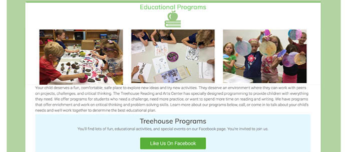 Treehouse programs website