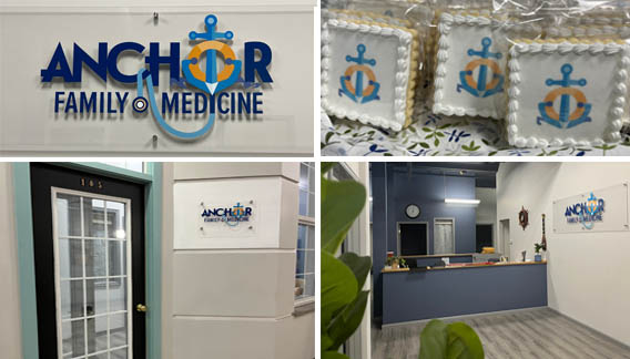 Opening for Anchor Family Medicine, logo design by IntreXDesign