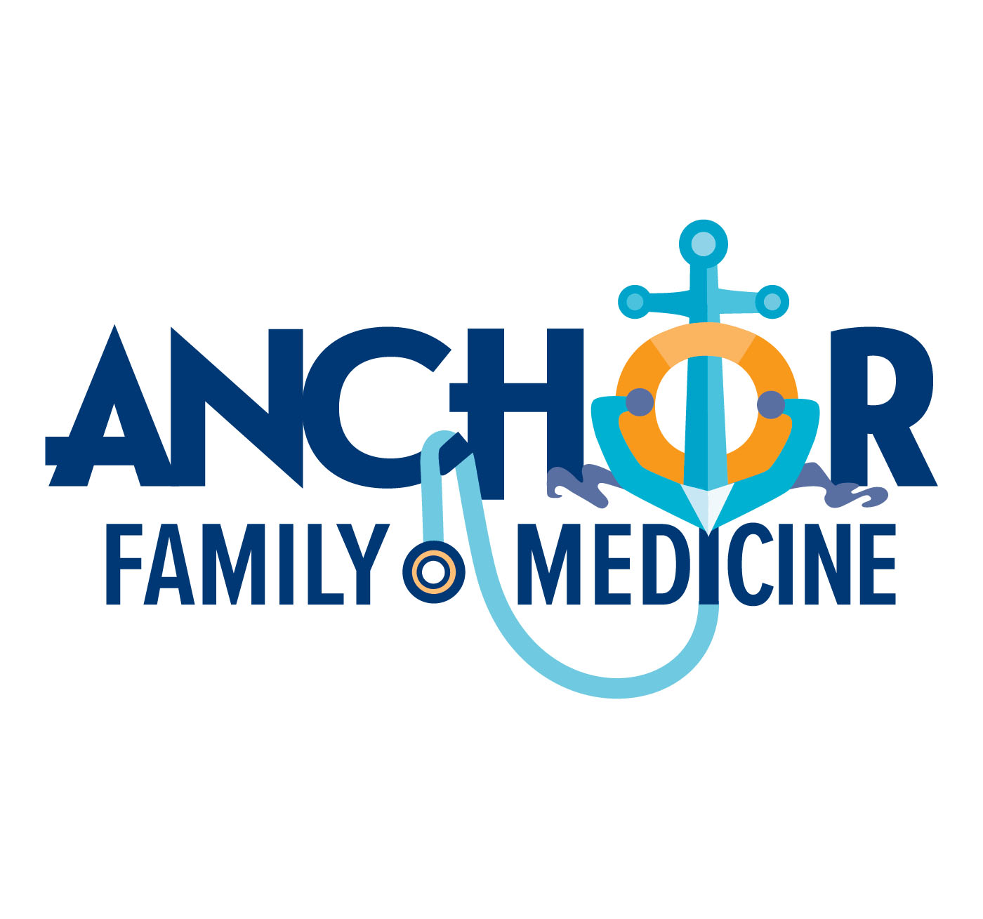 Anchor Family Medicine Logo Designed by IntreXDesign