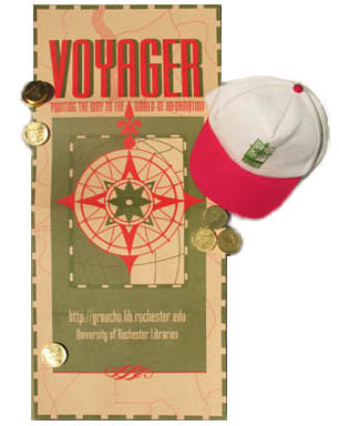 Voyager Poster, baseball cap for event